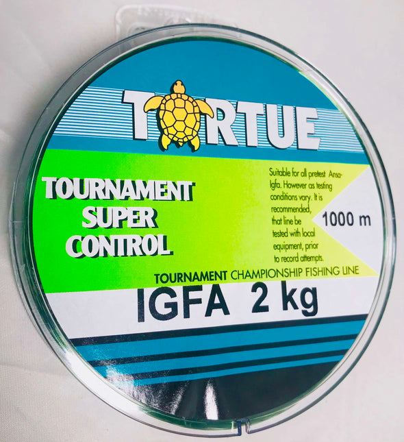 AG018 - Tortue Super Control IGFA 1000m 2kg Fishing Line