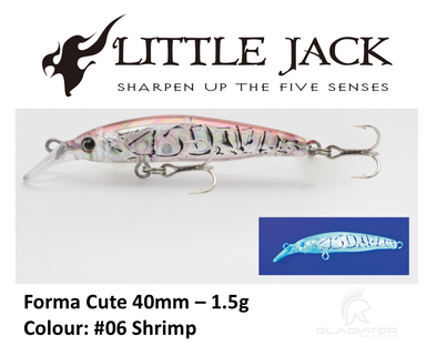 Little Jack Forma Cute 40mm - #06 Shrimp