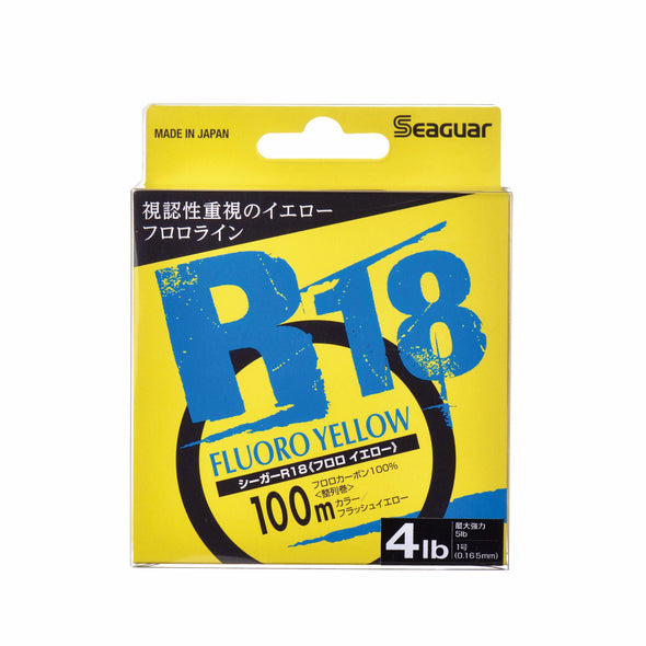 Seaguar R18 Fluoro Yellow 100m 4lb