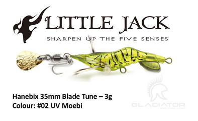 Little Jack Hanebix Custom 35mm Hardbody Prawn with Blade - #02