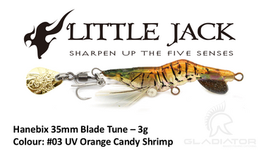 Little Jack Hanebix Custom 35mm Hardbody Prawn with Blade - #03