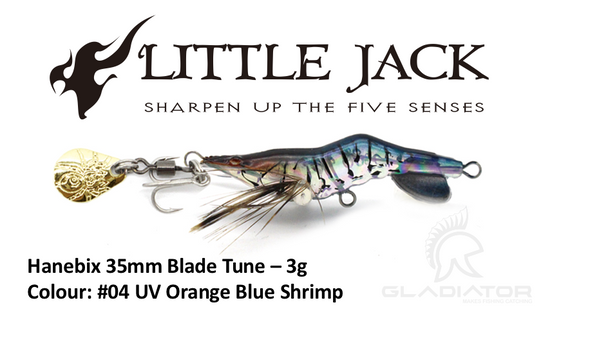 Little Jack Hanebix Custom 35mm Hardbody Prawn with Blade - #04