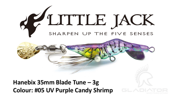 Little Jack Hanebix Custom 35mm Hardbody Prawn with Blade - #05