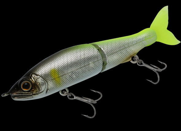 Gan Craft Jointed Claw 70mm Sinking #09 Flashing GM Chartreuse