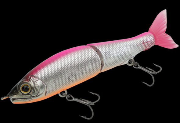 Gan Craft Jointed Claw 70mm Floating #16 Pink Back Shad