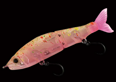 Gan Craft Jointed Claw 70mm Floating #AR-06 Pink Chirashi