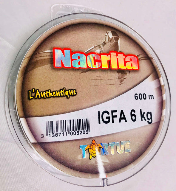 NB32 - Tortue Nacrita IGFA 600m 6kg Fishing Line