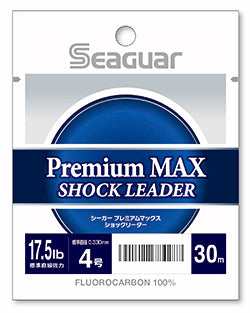 Seaguar Premium Max Shock Leader 30m 22lb - Soft