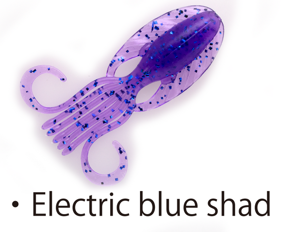 Bait Breath Slow Swimmer 3.5" - Electric Blue Shad