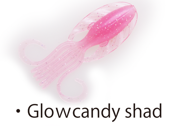 Bait Breath Slow Swimmer 3.5" - Glow Candy Shad