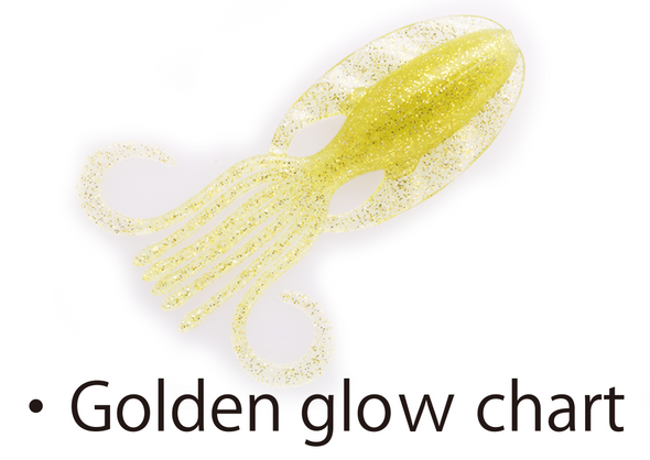 Bait Breath Slow Swimmer 3.5" - Golden Glow Chartruese