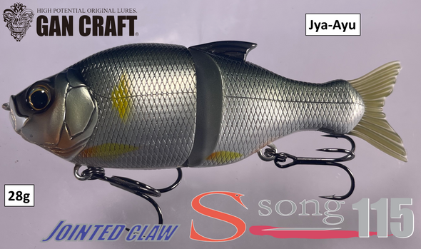Gan Craft SSong 115 slow sinking - #08 Jya - Ayu