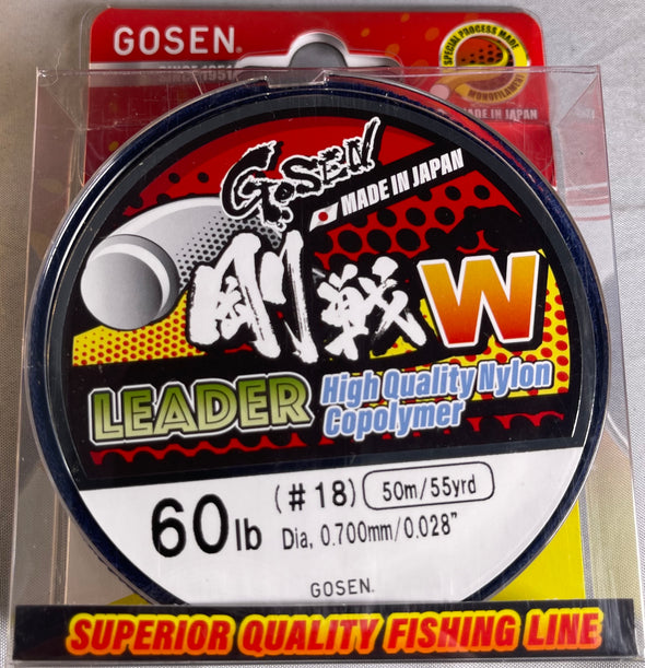 GOSEN W Mono Leader - 60lb