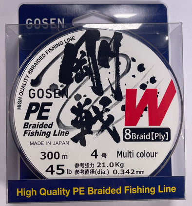WN8300540 - GOSEN Versatile Braid 8 ply PE 4  - 45lb