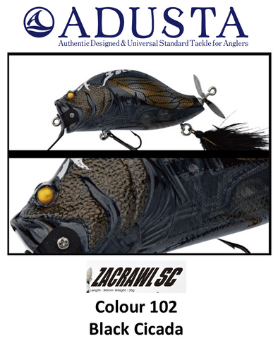 Adusta Zacrawl SC - Colour #102 Black Cicada